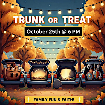 Maranatha Baptist - Trunk or Treat - October 25th @ 6pm