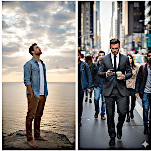 February 8th - Two Different Kinds of People